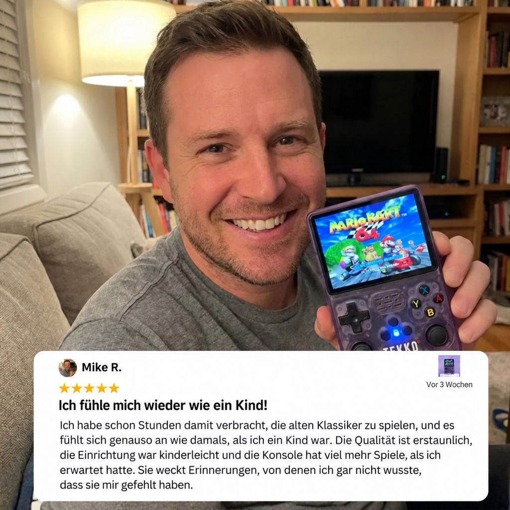 MIDACHI ONE - Retro Gameboy Spielekonsole