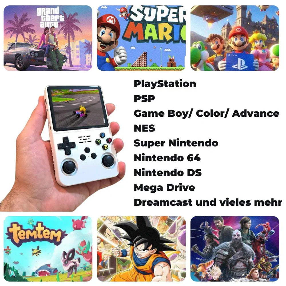 MIDACHI ONE - Retro Gameboy Spielekonsole