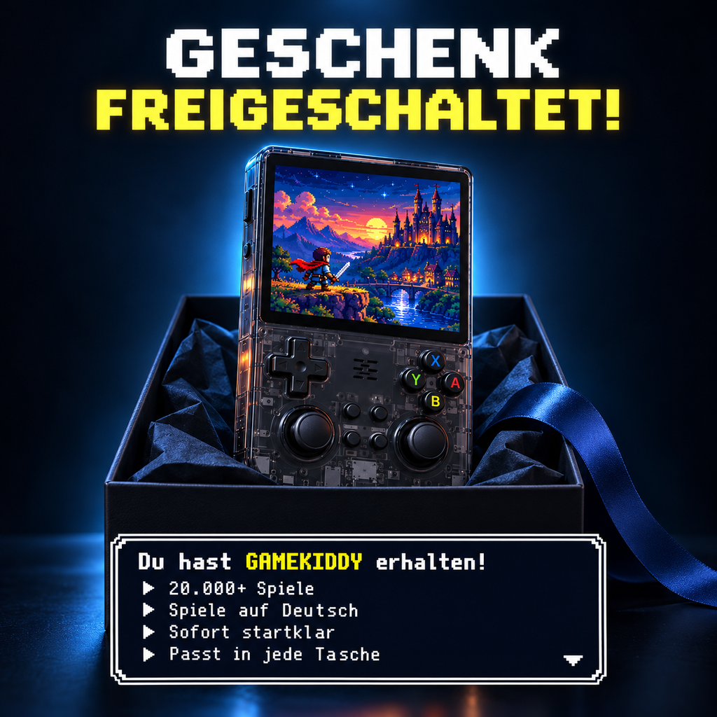 MIDACHI ONE - Retro Gameboy Spielekonsole