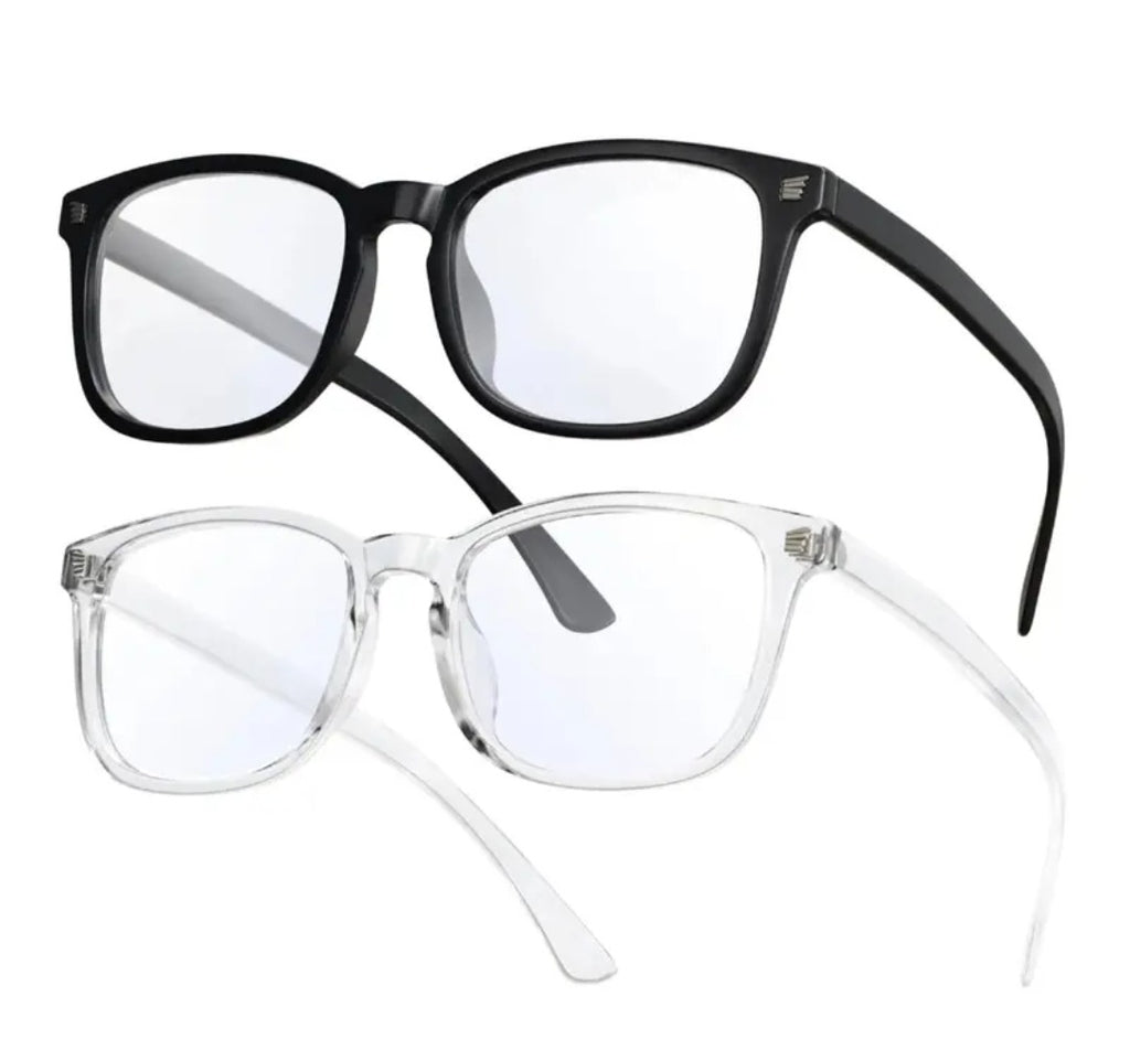 Blaulichtfilter-Brille Seitenansicht