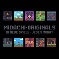MIDACHI Originals — Pixelgrafik der enthaltenen Spiele